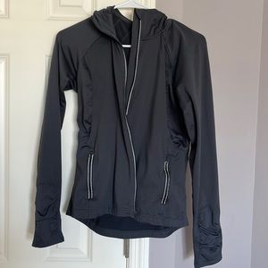 Athleta Gray Hoodie soft Sz S